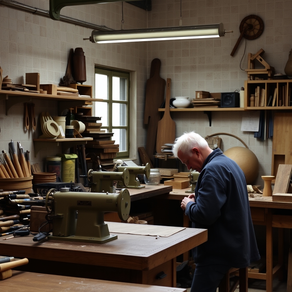 atelier de maçonnerie (illustration)